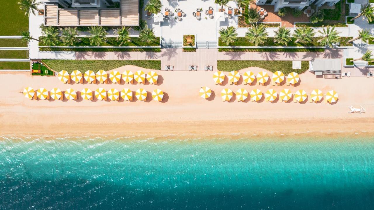Vida Beach Resort Umm Al Quwain Eksteriør bilde Aerial view of the beach at The Standard, East Village